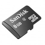 SanDisk MicroSDHC 8GB Class 4 Memory Card